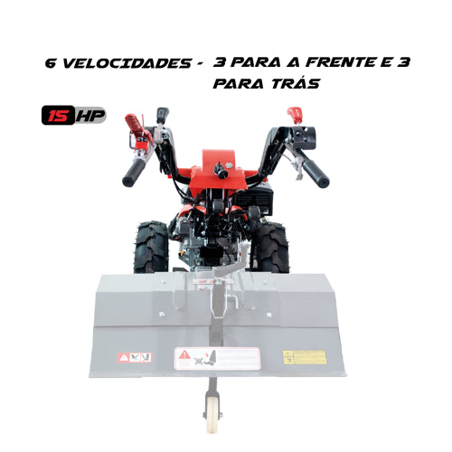 Motocultivador 15HP Arranque Elétrico Donker’s c/Fresa 80CM