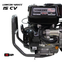 Motocultivador 15HP Arranque Elétrico Donker’s c/Fresa 80CM