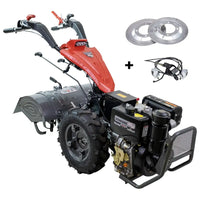 Motocultivador Donker´s 10D Diesel Yarmax A.E. c/Fresa c/Travão disco